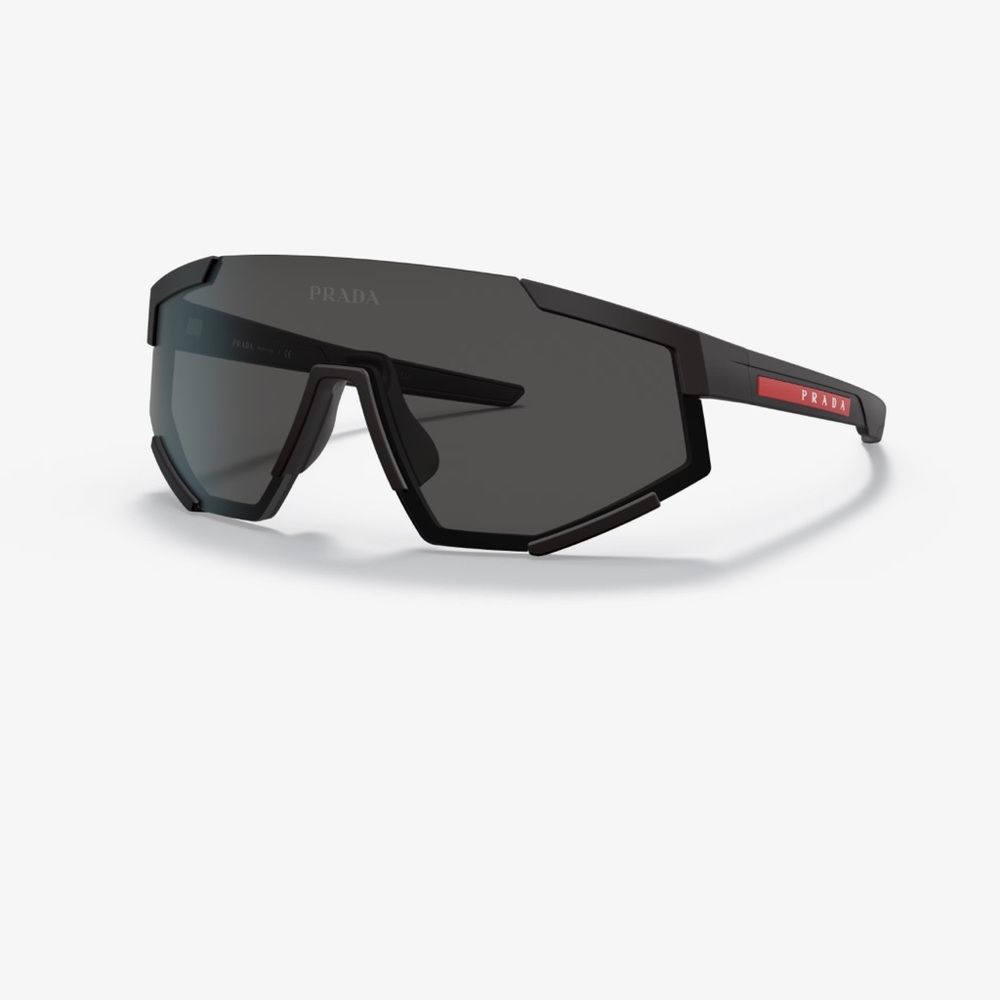 PRADA EUC BLACK UNWORN NWOT SUNGLASSES